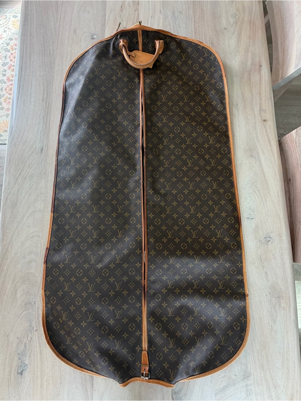 Louis Vuitton VINTAGE Garment Bag Big Monogram / Garment Carrier AUTHENTIC